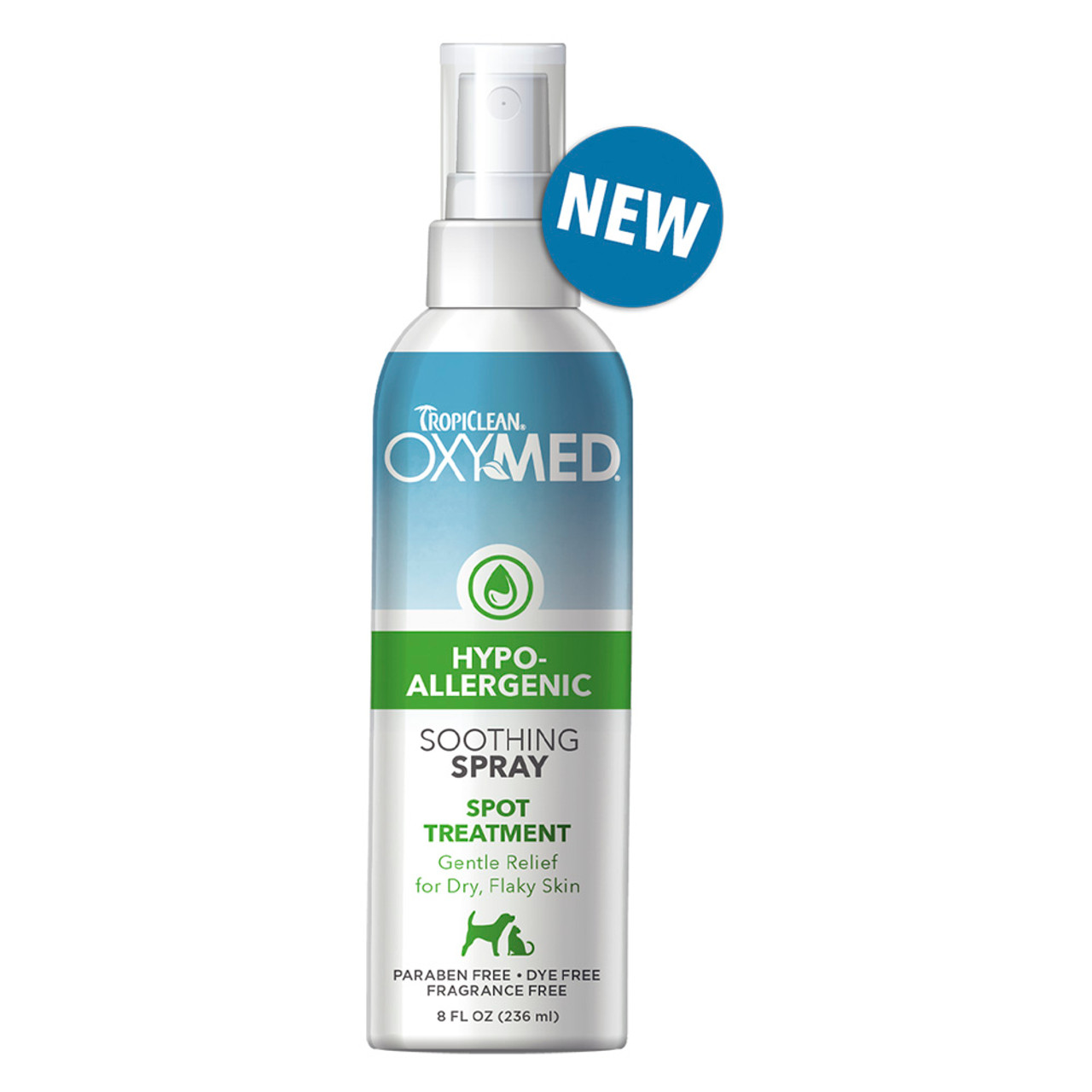 Tropiclean Spray Oxy-Med Hypoallergenic - 236gr