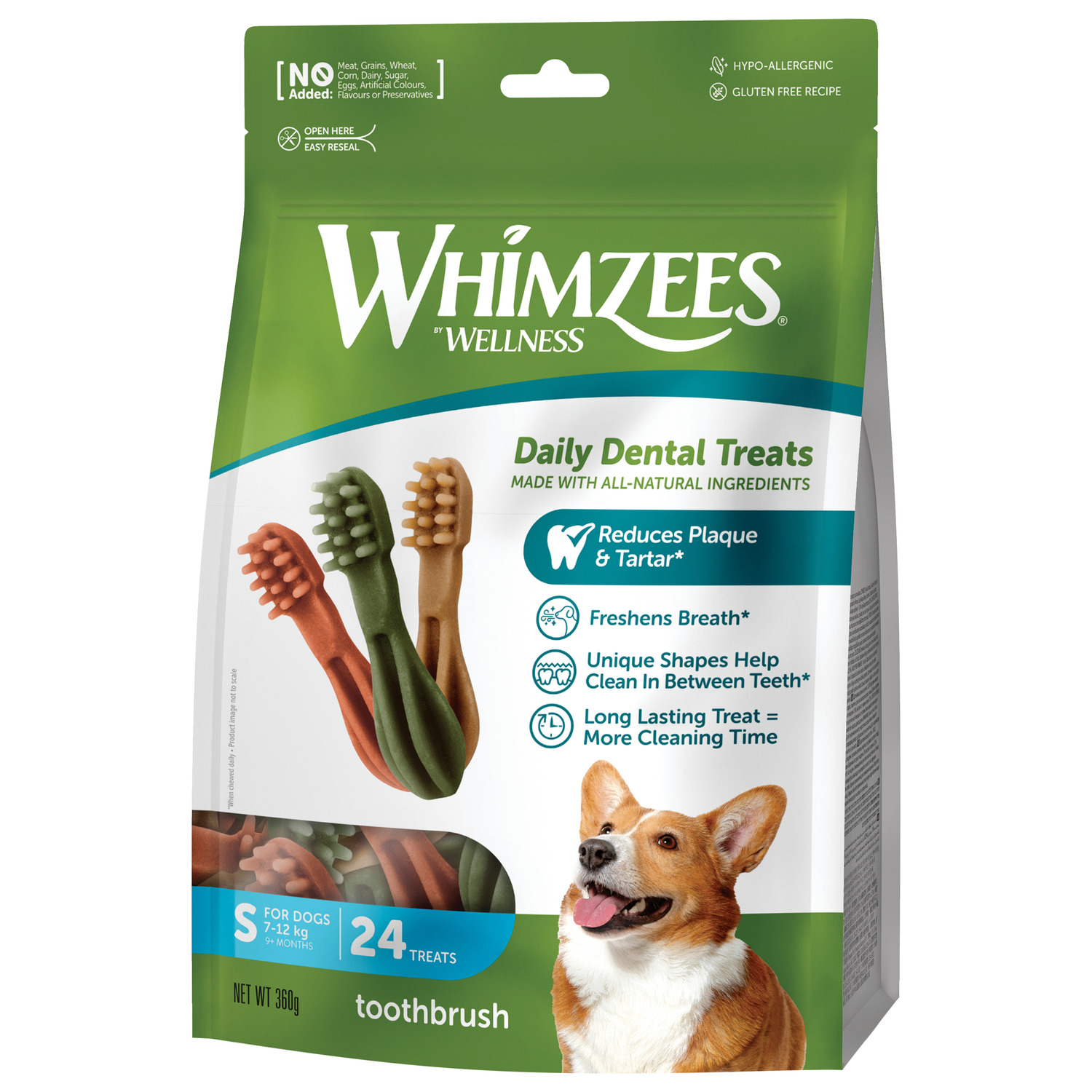 Whimzees Toothbrush Small - 100gr