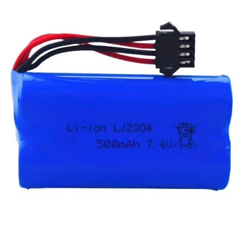 7.4 V Lithium-Ion Rechargeable Battery 500mAh 16 Years+