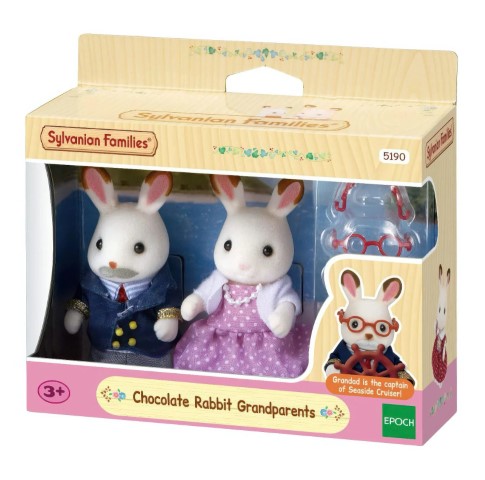 Sylvanian Families 5190 Chocolate Rabbit Grandparents