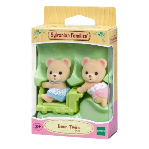 Sylvanian Families Bear Twins Figures