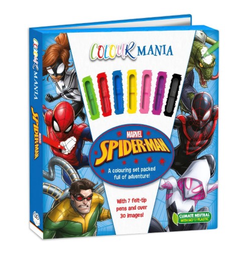 Marvel Spider-Man Colourmania Colouring Book