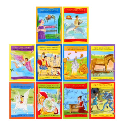 First Greek Myths Series by Saviour Pirotta - Illustrated Book Icarus The Boy Whou Could Fly