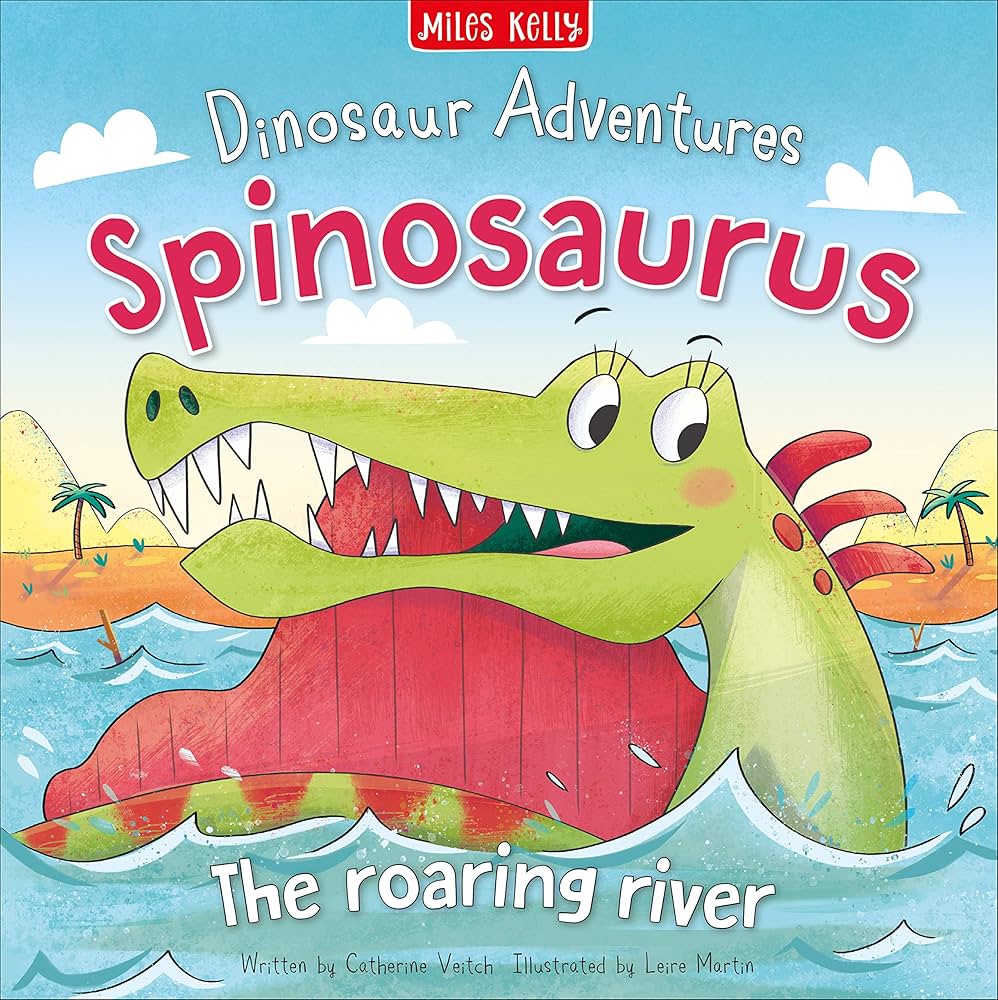 Miles Kelly Dinosaur Adventures Paperback Book Stegosaurus