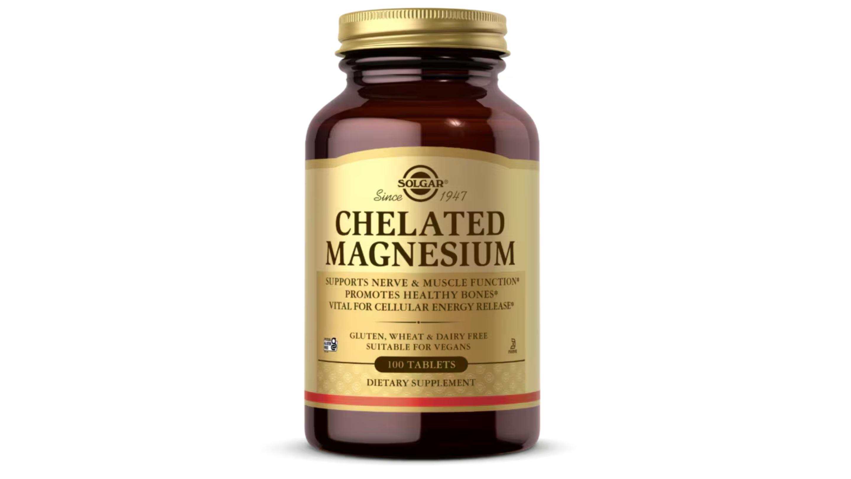 Solgar Chelated Magnesium 100tabs