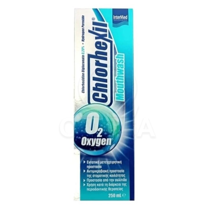 Intermed Chlorhexil O2 Oxygen Mouthwash, 250ml