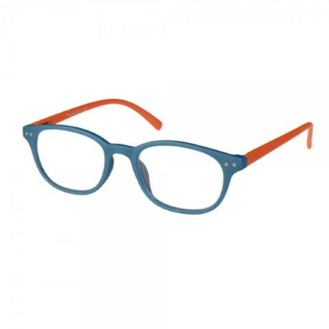 Eyelead Presbyopia Reading Glasses E154, Blue Orange Bone 2.50, 1pc
