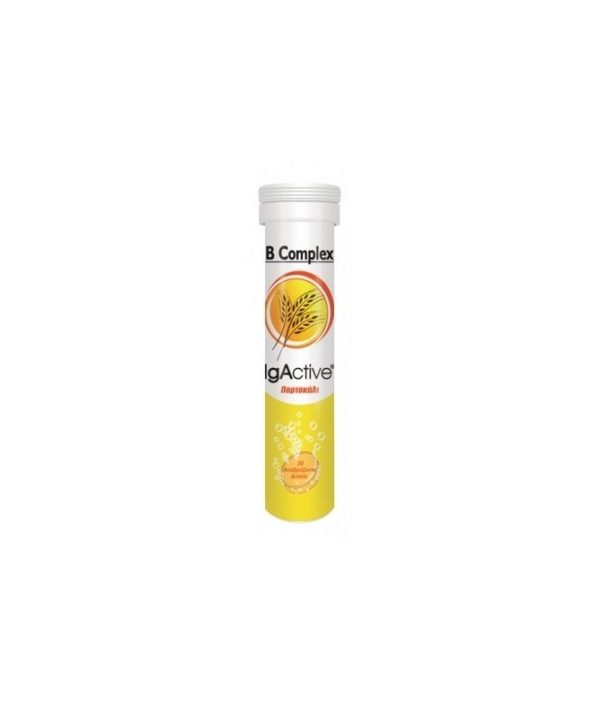 Igactive B Complex Orange 20 Effervecent Tablets