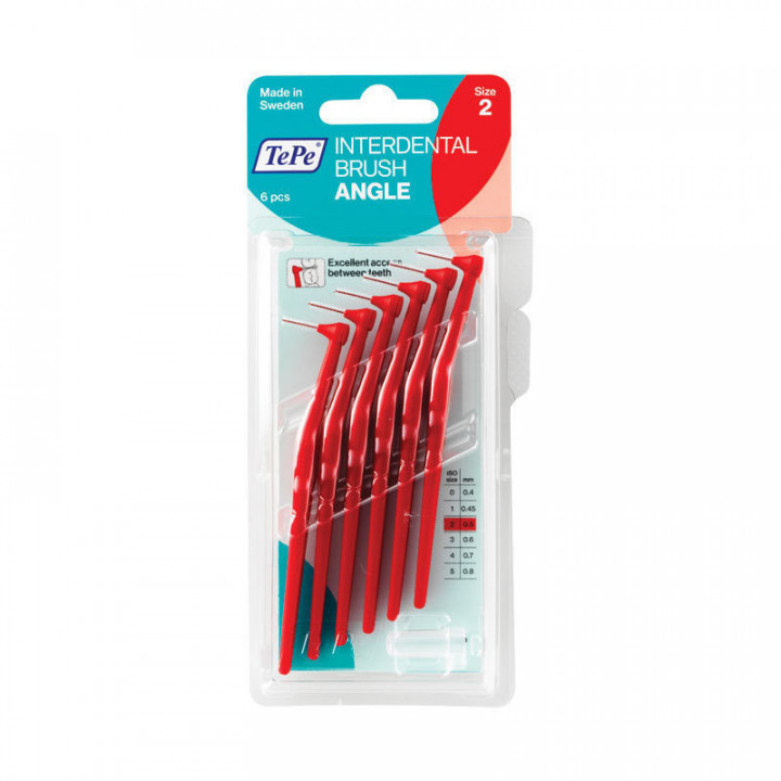 Tepe Angle Red Blisters 0.7Mm 6Pcs