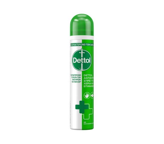 Dettol Antiseptic Spray For Hands & Surfaces 2-In-1 90Ml