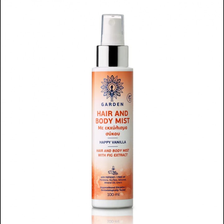 Garden Hair And Body Mist Vanilla