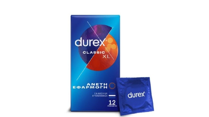 Durex Classic Xl Wide Fit Condoms 12X12