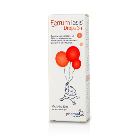 Pharmaq Ferrum Iasis Oral Drops 3 Years+ 30Ml