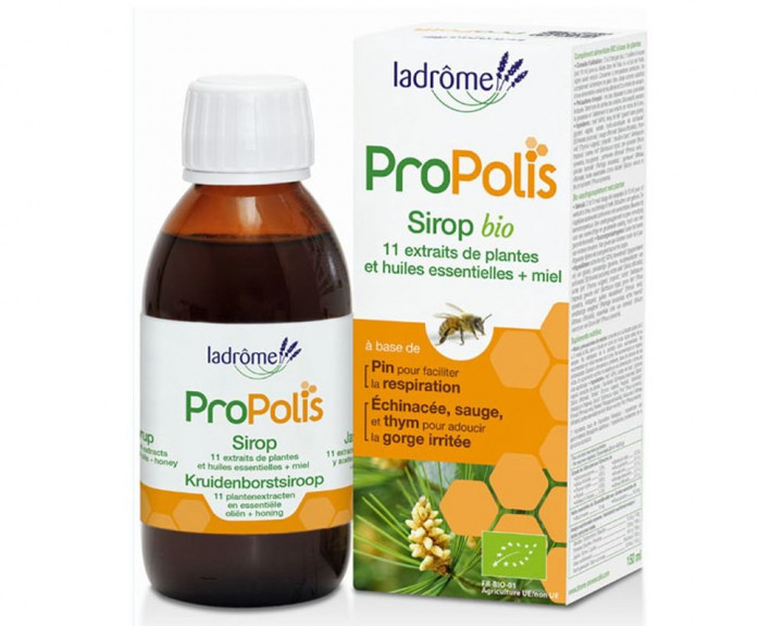 Propolis Syrup + 11 Plant Extracts + Honey Bio 150 ml