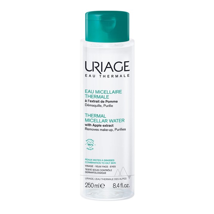 Uriage Eau Thermale - Thermal Micellar Water For Combination Or Oily Skin 250ml
