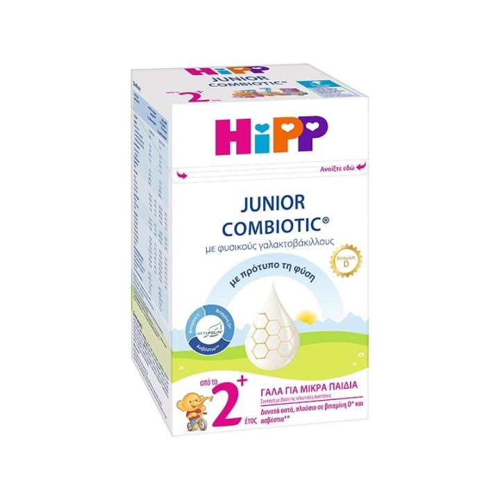 Hipp Junior Combiotic 2+ Milk For Young Children From The 2Nd Year With Natural Lactobacilli 600Gr