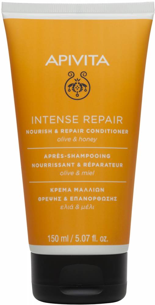Apivita Intense Repair Nourish & Repair Conditioner With Olive & Honey 150ml