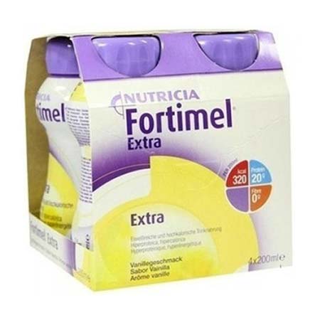 Nutricia Fortimel Extra Vanilla Protein Drink 4X200ml
