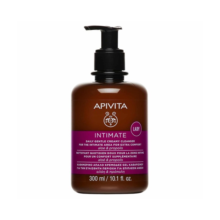 Apivita Intimate Lady Gentle Creamy Cleanser For The Intimate Area 300Ml