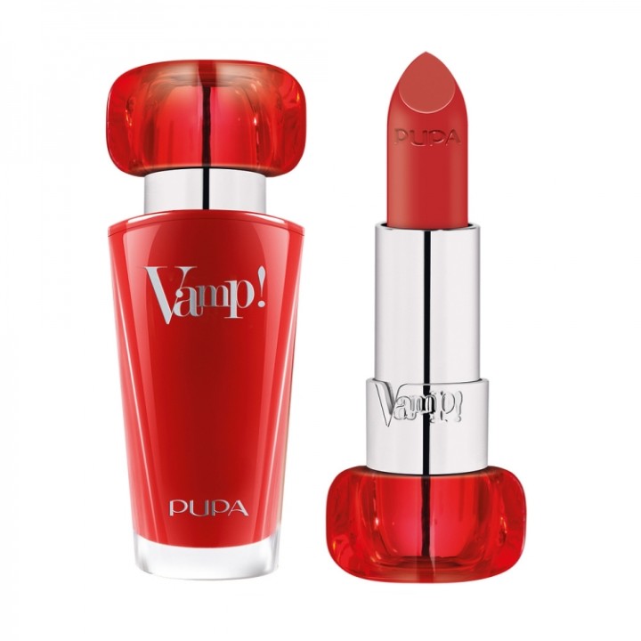 Pupa 304-Vamp! Lipstick Red Flame