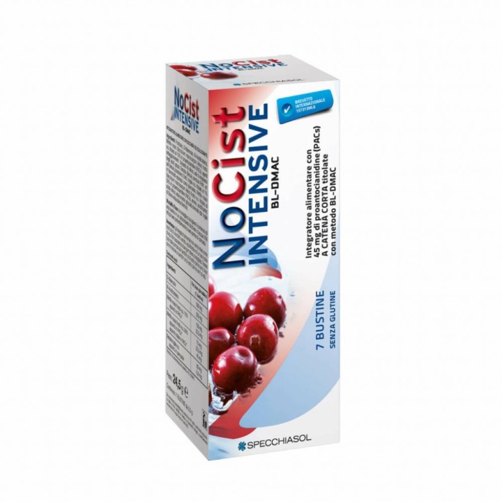 Specchiasol Nocist Intensive 7 Sachets, For A Healthy Urinary System