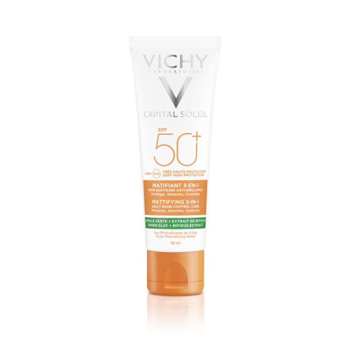 Vichy Capital Soleil Mattifying 3 In 1 Sunscreen Spf50 50ml