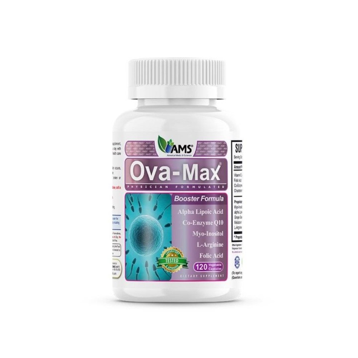 AMS OVA-MAX BOOSTER FORMULA FOR FERTILITY 120 TABLETS