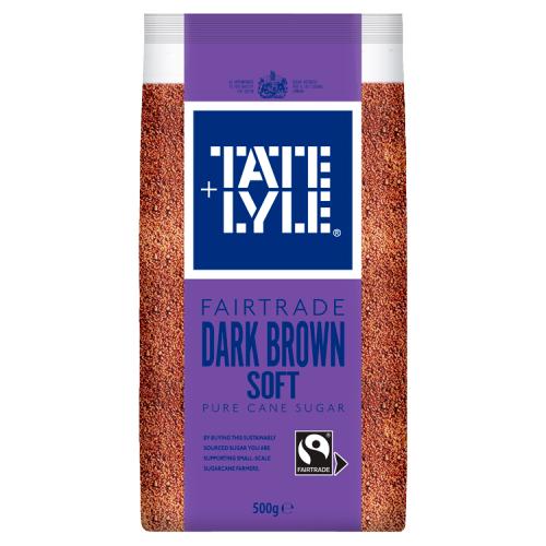 Tate Lyle Dark Soft Brown Sugar 500G