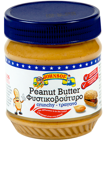 Johnsof Peanut Butter Crunchy 340Gr