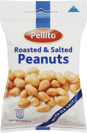 Pellito Roasted & Salted Peanuts 50Gr