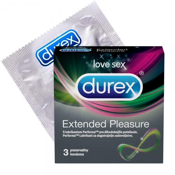 Durex Extended Pleasure 3 Condoms