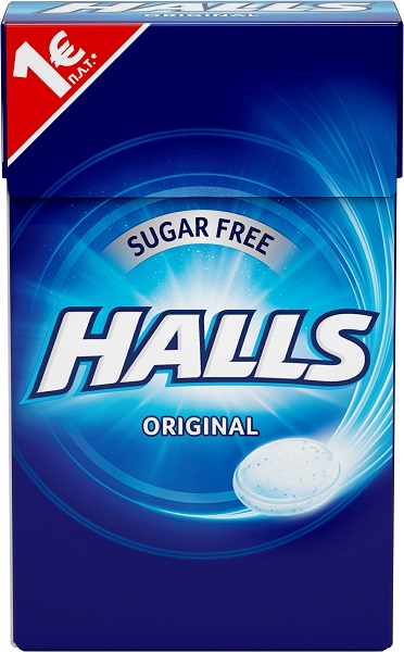 Halls Original Sugar Free Pastilles 28Gr