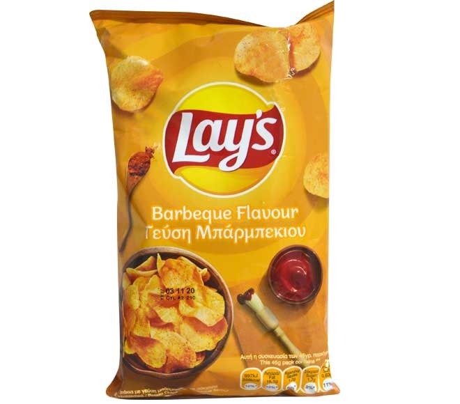 Lays Barbeque Potato Chips 90G
