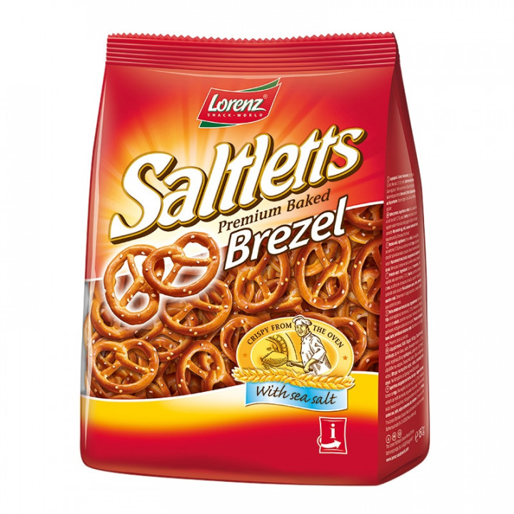 Lorenz Saltletts Brezel With Sea Salt 150G