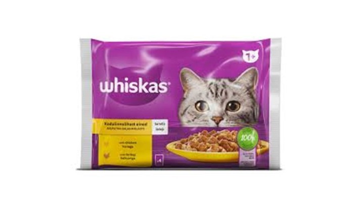 Whiskas Pouch Poultry Selection In Jelly 4X85G