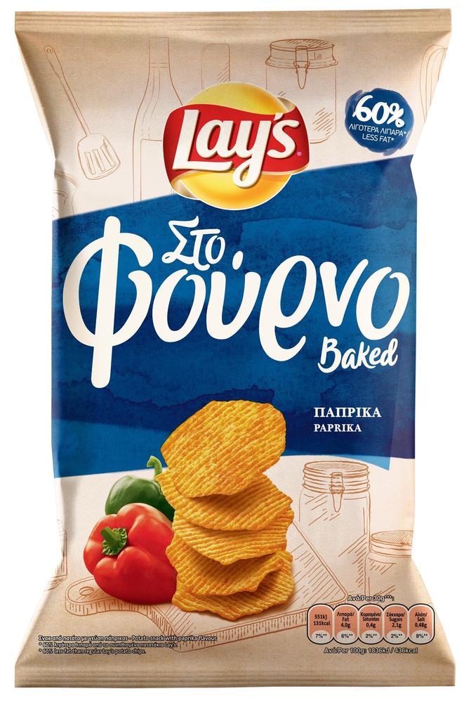 Lays Baked Paprika Potato Chips 105Gr