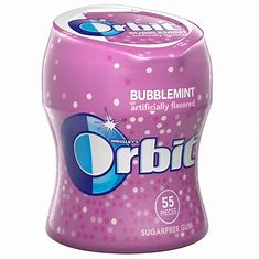 Orbit Refresher'S Bubble Gum Bottle 67G