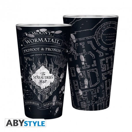 Abysse Harry Potter Marauders Map 400Ml Large Glass