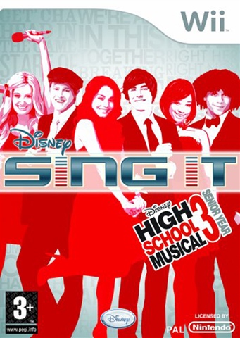 Sing It High School Musical 3 Wii  Kid's Video Game