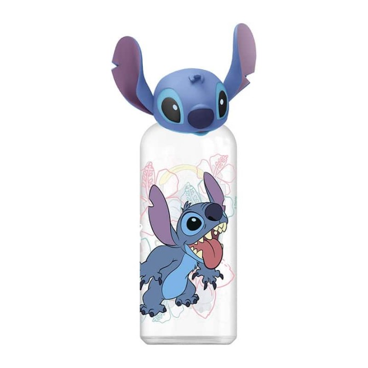 STOR DISNEY STITCH FLOWERS 3D FIGURINE BOTTLE 560ml