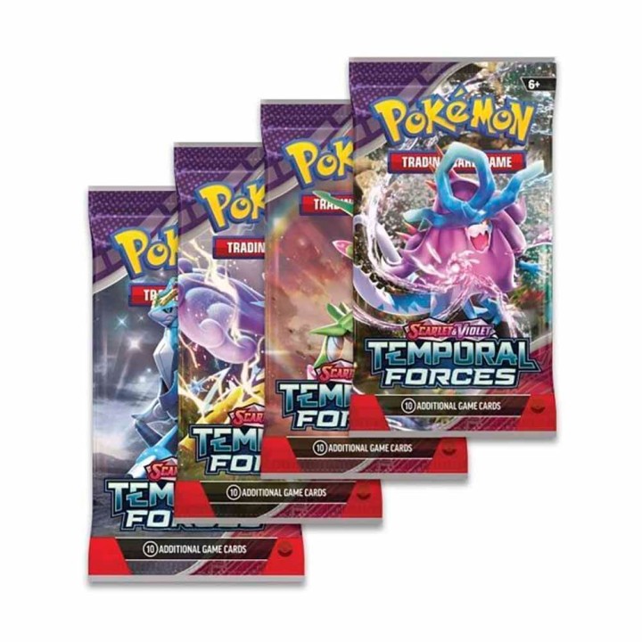 Pokemon Cards Scarlet And Violet Temporal Forces Booster Pack Pokemon Cards