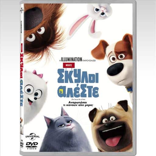 SECRET LIFE OF PETS ΜΠΑΤΕ ΣΚΥΛΟΙ ΑΛΕΣΤΕ