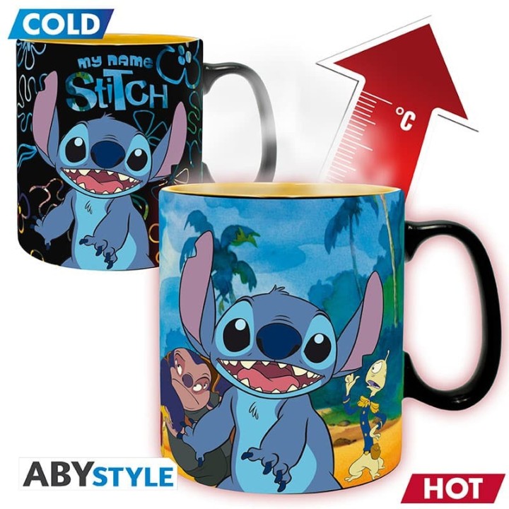 ABYSSE DISNEY STITCH HEAT CHANGE MUG 460ml