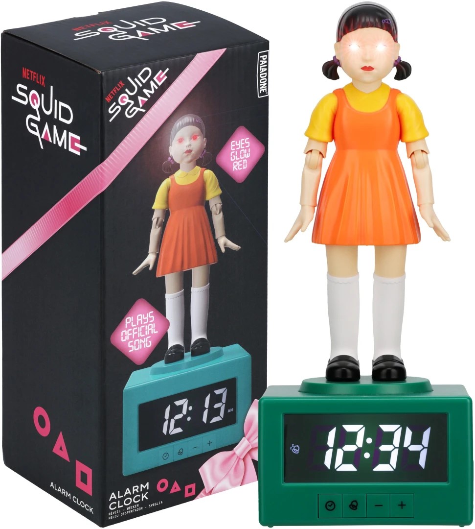 PALADONE SQUID GAME SPIRITS YOUNG HEE ALARM CLOCK