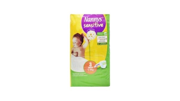 Nannys Sensitive Junior No3 56s
