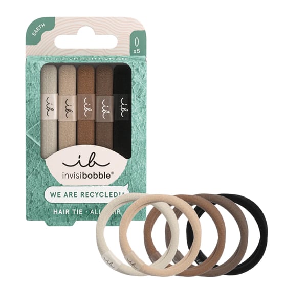 Invisibobble Hair Tie Mocha Λαστιχάκια Μαλλιών, 5 Pcs