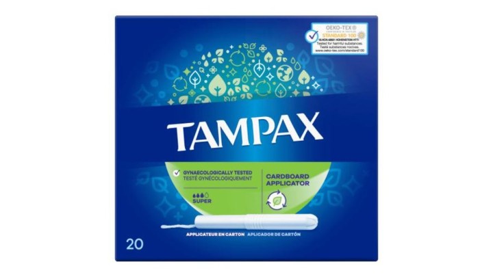 Tampax Super Tampons 20X