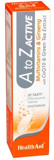 Health Aid A To Z Active Effervescent 20 Tablets