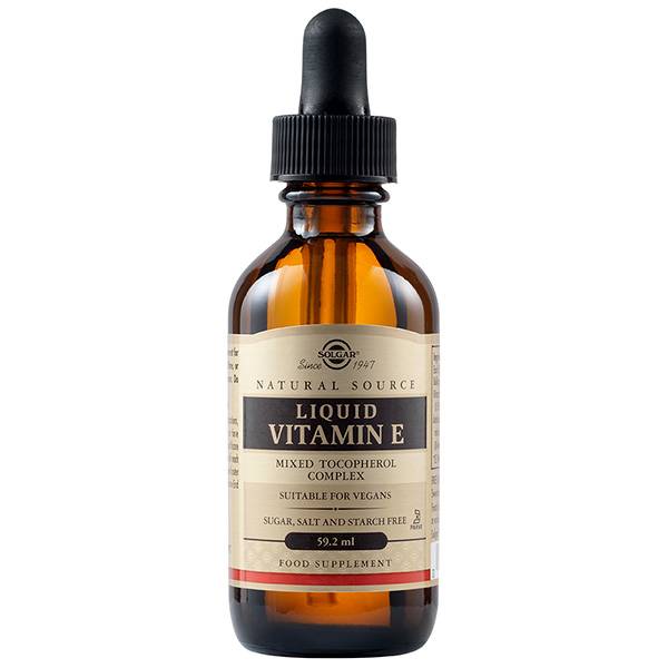 Solgar Liquid Vitamin E Mixed Tocopherol Complex For Antioxidant Protection 59.2ml