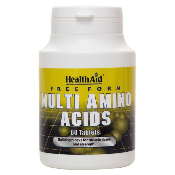 Health Aid Μulti Amino Acids Free Form, 60Tabs